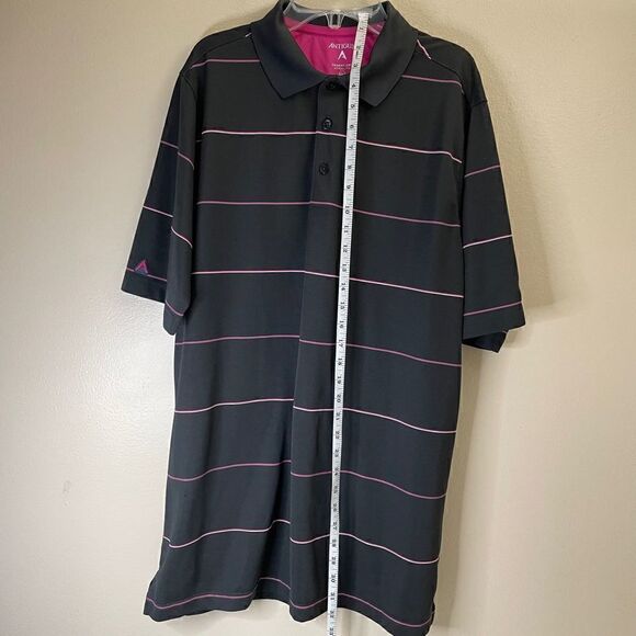 Antigua| Mens Large| Bear Lakes| Golf Polo| Xtralite| Moisture Wicking - Picture 4 of 12